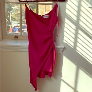 Pink Asymmetrical LF Boston Dress